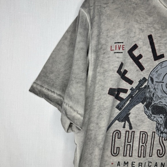 Affliction T-Shirt XL Chris Kyle American Sniper Texas Legend Short Sleeve Men's - Picture 3 of 7